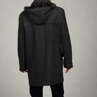 Hart Schaffner & Marx Mens Wool Blend Toggle Coat FINAL SALE