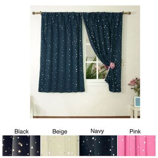 Star Struck Insulated Thermal Blackout 63 inch Curtain Pair