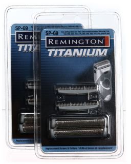 Remington SP 69 MS2 Foil Screen and Cutter Blade Heads (Pack of 2
