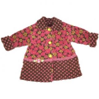 Corky & Company Sweet Pea Flores Pequena Coat Clothing