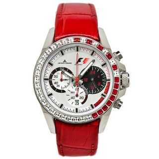 Jacques Lemans Womens Chronograph Leather Watch