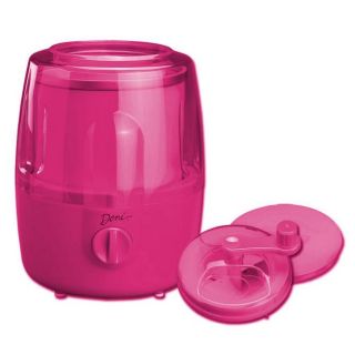 Deni Raspberry color Automatic Ice Cream Maker With Candy Crusher