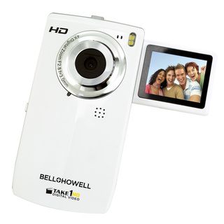 Bell+Howell Take1HD Flip Video Camcorder with 2GB SD Card (White