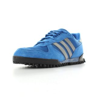 Adidas   Marathon Tr   taille 46 Bleu, argent et noir   Achat / Vente