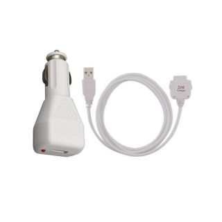 Eforcity Car Charger with USB 2 in 1 Cable for Microsoft Zune Today $