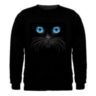 Blue Cat Eyes Sweatshirt Clothing