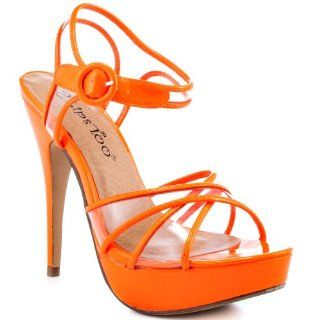 Womens Shoe Too Nelly   Orange by 2 Lips Too Shoes