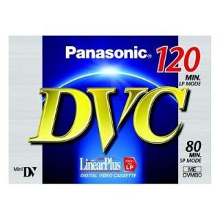 Cassette Mini DV AYDVM80FE2B Panasonic   Achat / Vente CASSETTE DV