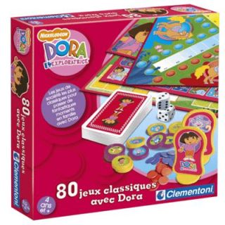 80 jeux classiques avec Dora   Achat / Vente JEU DE PLATEAU 80 jeux