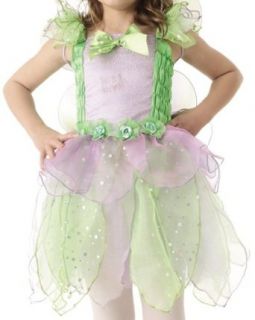 Fairy Princess Pixie Costume Dress and Matching Butterfly