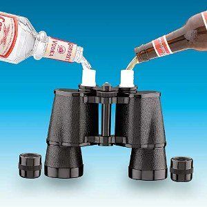 Barnoculars Binocular Flask