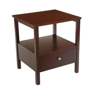 Bianco Collection Espresso End Table
