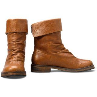 Eddie Bauer Zip Cuff Boots, Tan 11M Shoes