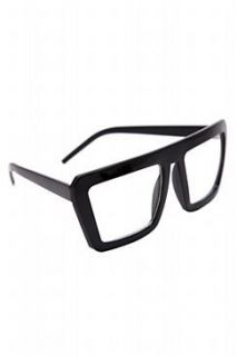 Black Super Nerd Glasses Clothing
