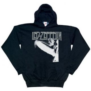 Led Zeppelin   Blimp Hooded Sweatshirt   Large Clothing