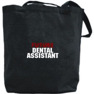 Canvas Tote Bag Black  Future Dental Assistant