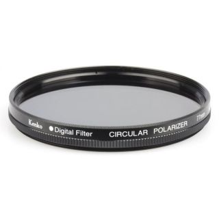 Kenko Filtre polarisant circulaire 52 mm   Ce filtre polarisant permet
