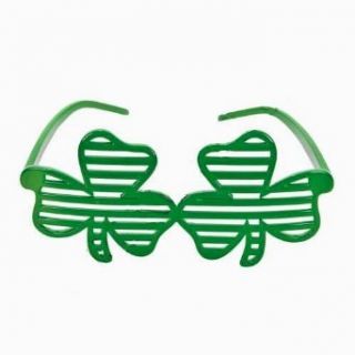 Shamrock Shutter Shades St. Patricks Day Glasses Clothing