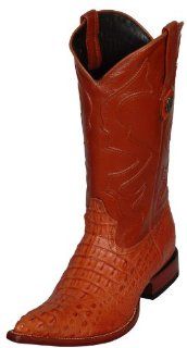 Western Boots Caiman Hornback Crocodile Leather Riding 3066 Shoes
