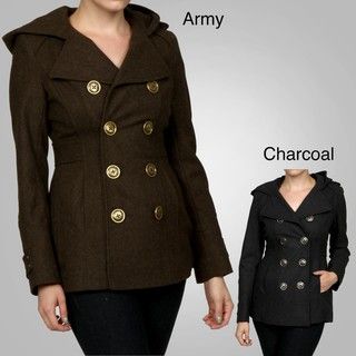 Miss Sixty Womens Double breasted Wool Coat FINAL SALE