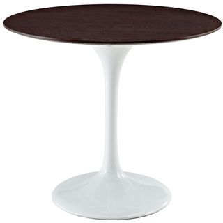Eero Saarinen Style 36 inch Walnut Top Tulip Dining Table