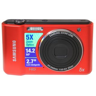 Samsung ES91 14MP Red Digital Camera