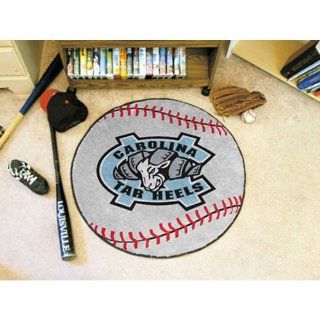 UNC   Chapel Hill NCAA Baseball Round Floor Mat (29