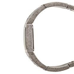 Lucky Brand Womens Bangle Clover Etched Watch