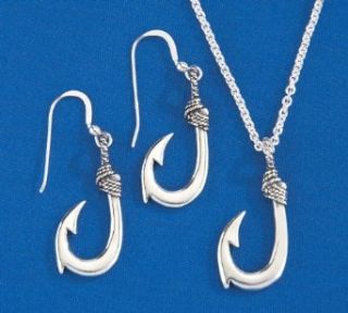 .925 Sterling Silver 20 Fishing Necklace Clothing