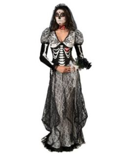 Day Of The Dead Bride Adult Costume Clothing