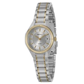 Seiko Womens Yellow gold Plated Steel Watch