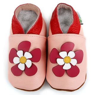 Hawaii Flower Soft Sole Leather Baby Shoes