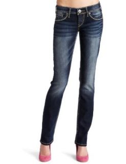Silver Jeans Juniors Bekeley Jeans,Dark Blue,25X30
