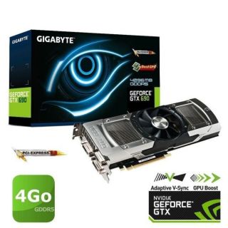 Gigabyte GTX690 4Go GDDR5   Carte graphique Nvidia GTX 690   2x GPU