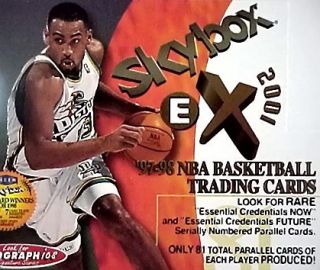 1997/98 Skybox EX 2001 Basketball Hobby Box