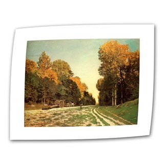 Claude Monet Lumber Wagon Flat Canvas