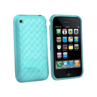 Blue Mid Diamond Case for Apple iPhone 3G/ 3GS