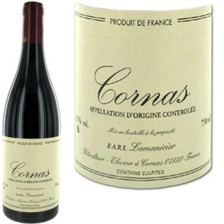 Domaine Jacques Lemenicier   AOC Cornas   Millésime 2010   Vin rouge