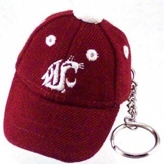 Washington State Cougars Crimson Baseball Cap Key Chain