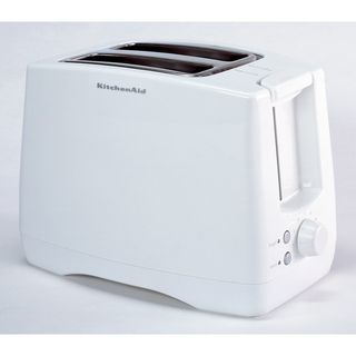 KitchenAid KTT340WH White Extra Wide Two slot Toaster