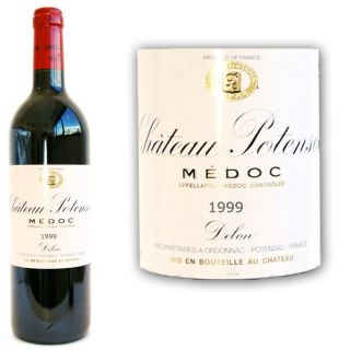 Château Potensac   Cru Bourgeois   AOC Médoc   Millésime 1999   Vin