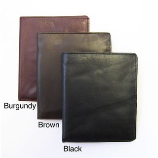 Mens Genuine Leather Bi fold Wallet