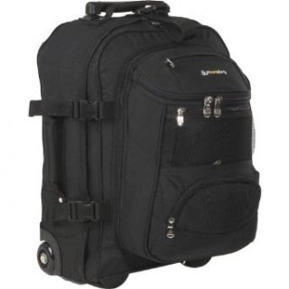 Maestro Luggage Maestro 20 Wheeled Backpack   Black