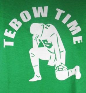 Jets Tebow Time Tim Green New York Football Jesus Adult T