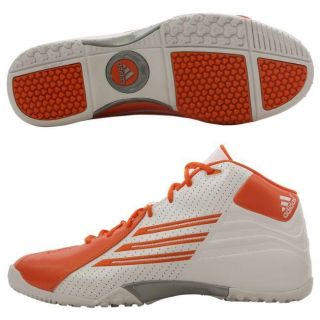 Adidas Mens Scorch TR White/ Orange Football Shoes