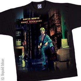 David Bowie   Ziggy Stardust T Shirt, Size XX Large