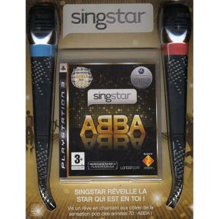 SINGSTAR ABBA + MICROS / JEU CONSOLE PS3   Achat / Vente PLAYSTATION 3