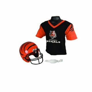 NFL Cincinnati Bengals Replica Youth Helmet and Jersey Set