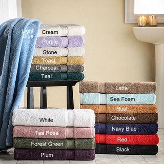 Luxurious 900 Gram Egyptian Cotton Bath Towels (Set of 2)