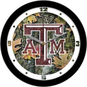 Texas A&M Aggies NCAA Wall Clock (Cameo) Sports